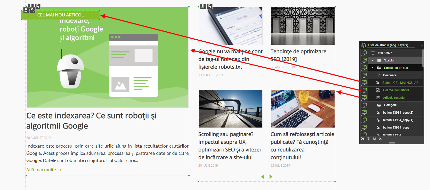 Descriere Adunarea site- ului profilului